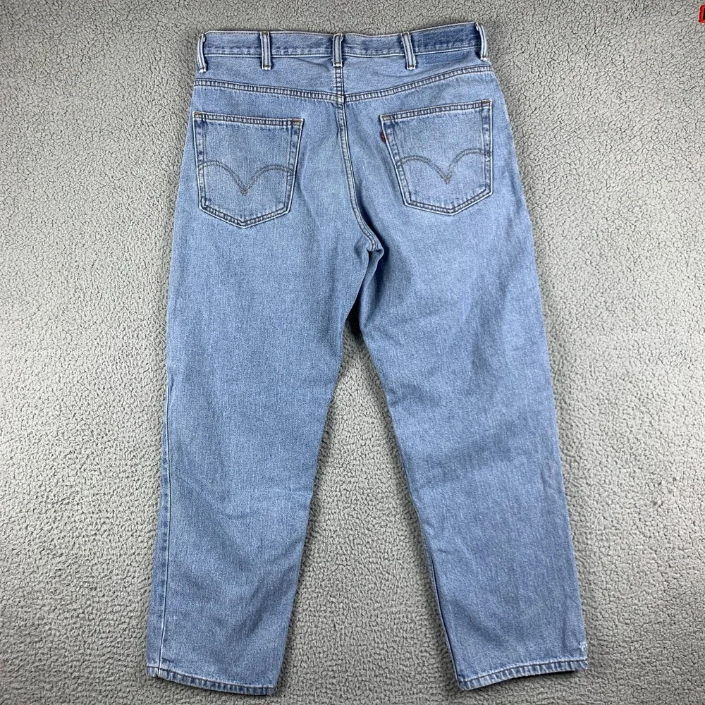 Vintage Levis Jeans Mens 38x30 (Fits 36x29) Blue‎ 550 Relaxed Fit Loose Tapered
